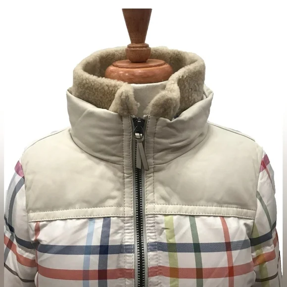 Coach 83128 Women's Legacy Tattersall Puffer Winter Coat, 83128, NWT SIZE LARGE - Picture 4 of 11